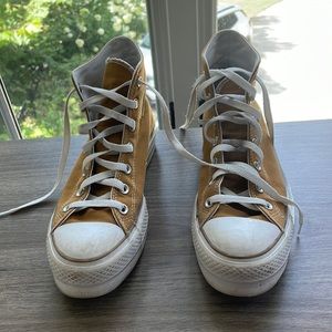 Light brown Converse